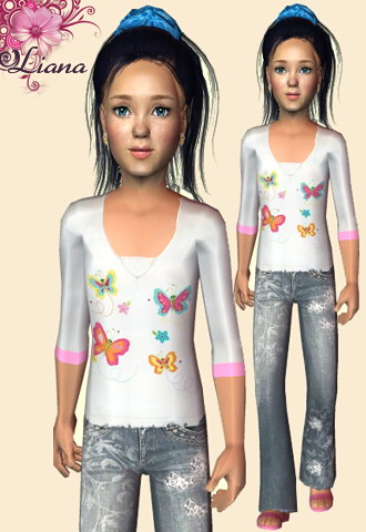 Sims 2 одежда